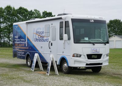 Mobile Clinic - With Sandwich boards